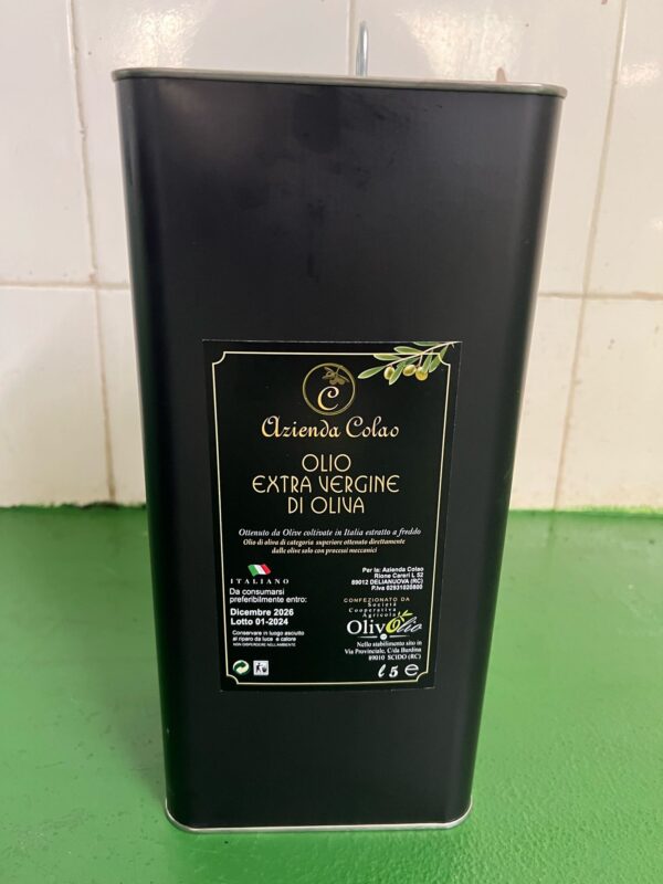 OLIO EVO CONVENZIONALE LATTA DA 5 L